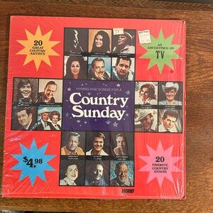 Hymns and Songs for a Country Sunday Vinyl Record